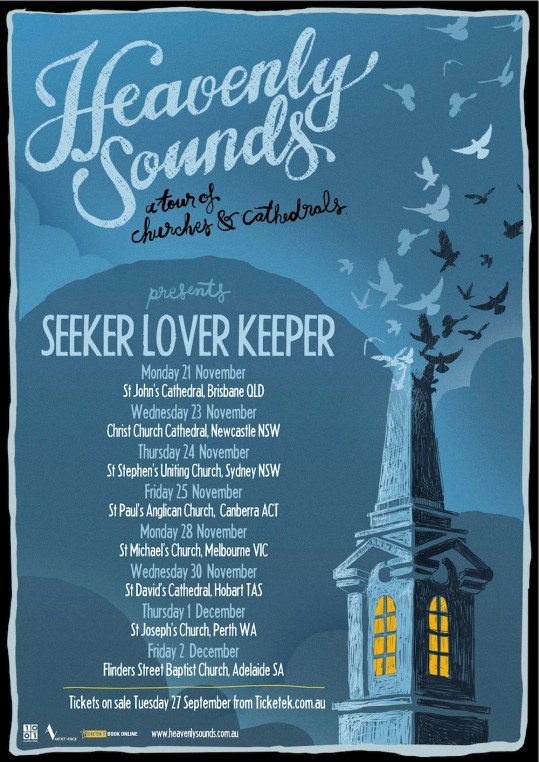 Heaveny Sounds Tour Poster